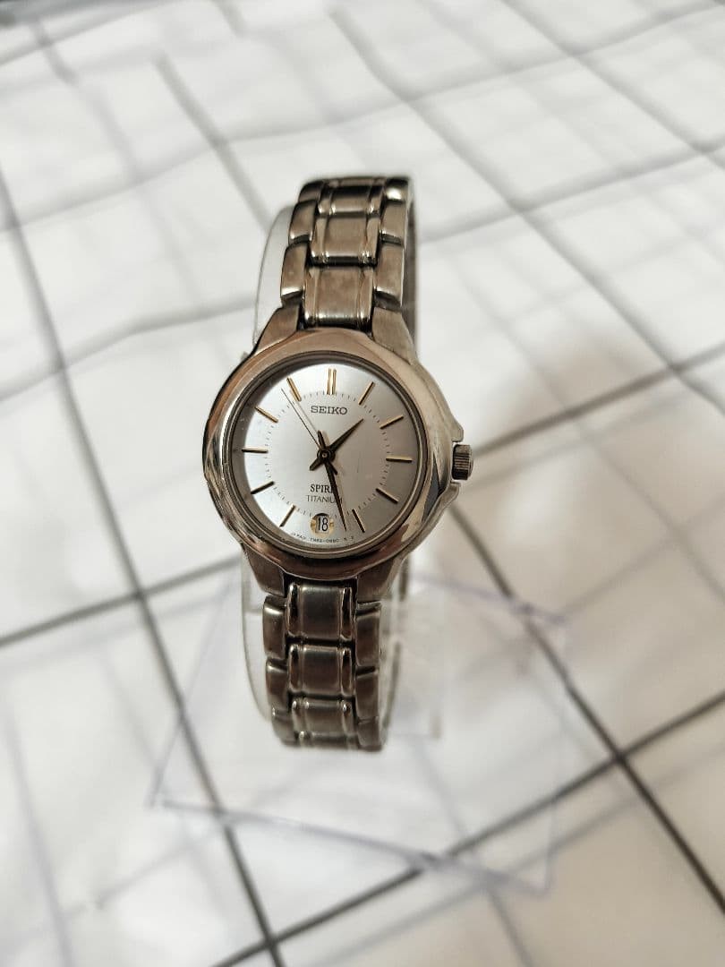 Excellent condition SEIKO SPIRIT TITANIUM 7N82-0380 wristwatch