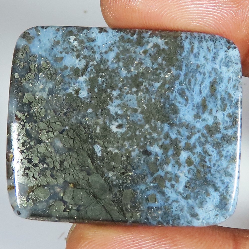 104.35 Cts Natural Marcasite Cushion Shape Marcasite Gemstone 30x36x6 mm hg-10