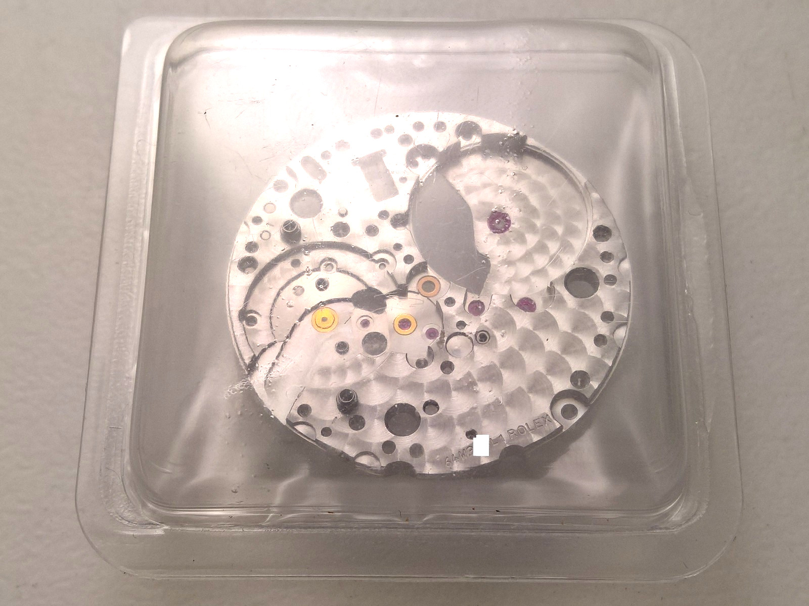 ULTRA RARE ROLEX CAL 3135-100 MOVEMENT MAIN PLATE FOR PARTS ORIGINAL 100%