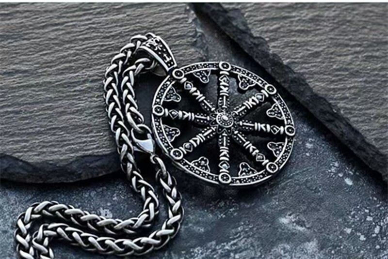 Cross necklace,men’s personality, hip-hop trend,titanium steel pendant,artistic