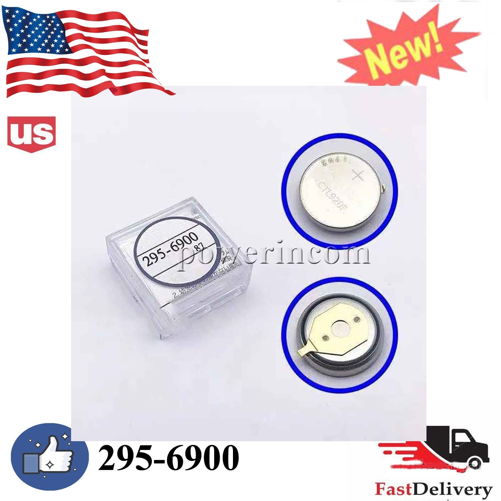 For Citizen Capacitor Battery 295-69 (295-6900) for Eco-Drive Watches