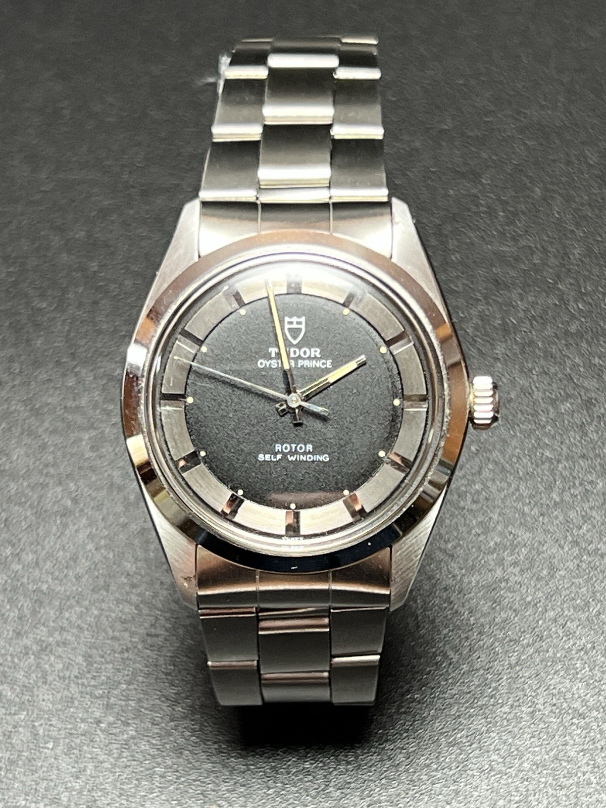 Tudor Oyster Prince watch ref. 9020/0 Transitional Tuxedo Dial – 1970s