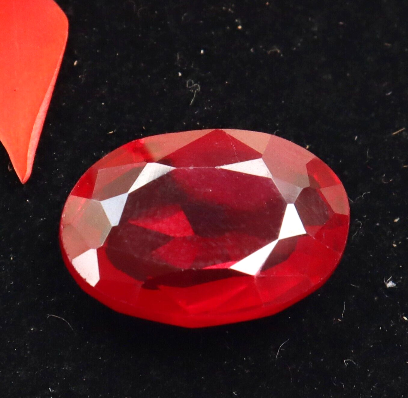 Natural Red Ruby CERTIFIED Oval Shape Loose Gemstone 11.70 Ct Best Offer