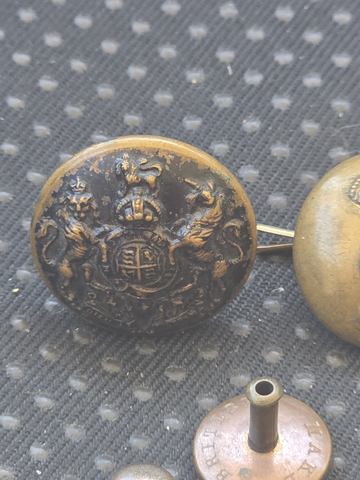 Vintage Victorian,Nouveau Cufflinks & Buttons Lot Pre Owned Condition D3