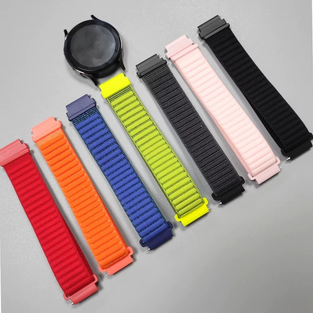 20mm/22mm Nylon Sport Loop Watch Band Strap Quick Release Adjustable Wristband
