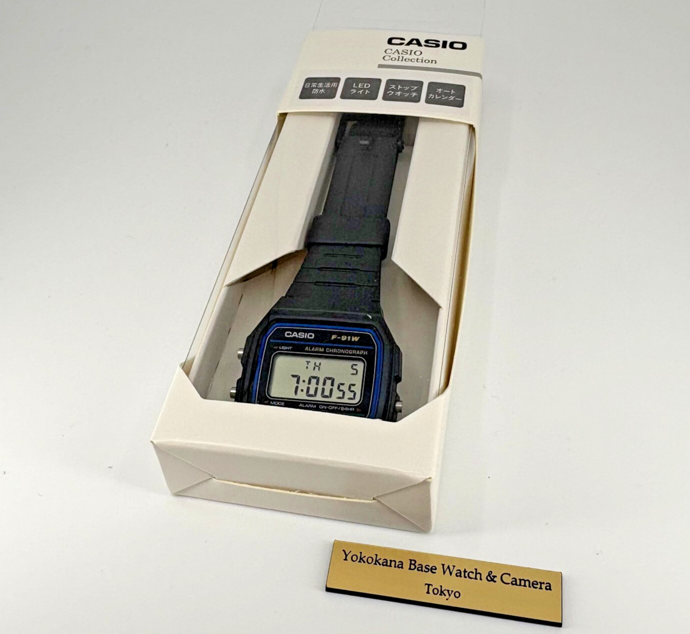 Casio Digital F-91W-1JH Classic Digital Watch From Japan