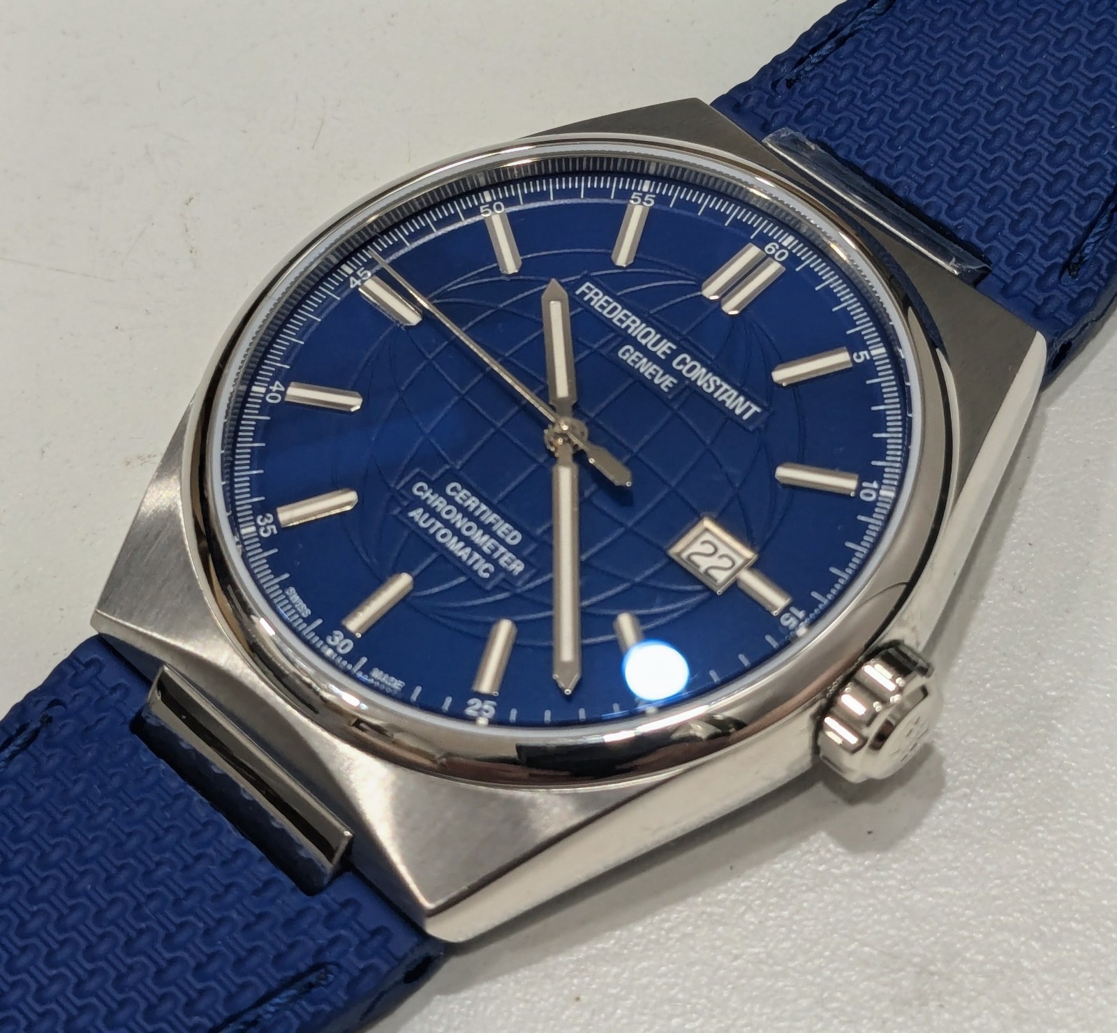 Frederique Constant Highlife 41mm Men’s Watch Blue dial FC-303N4NH6B