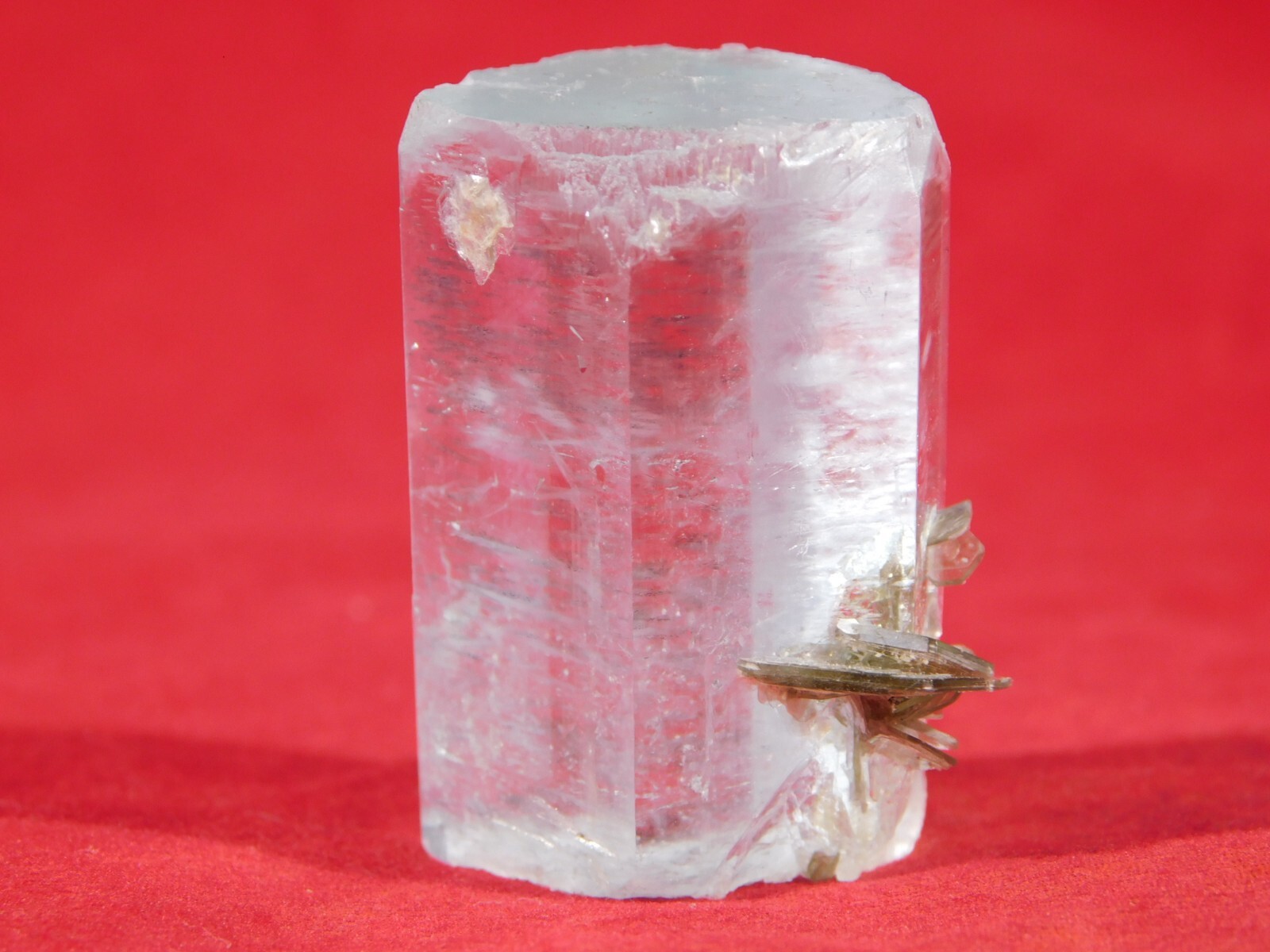 VERY Translucent! BLUE Terminated AQUAMARINE Crystal Pakistan 203ct