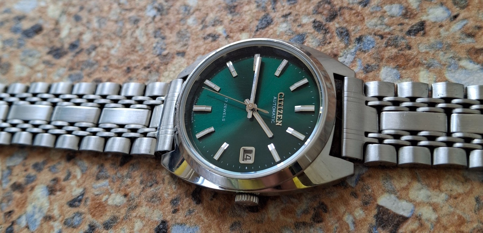 Vintage Citizen 21 Jewels Automatic 8215 August 1976