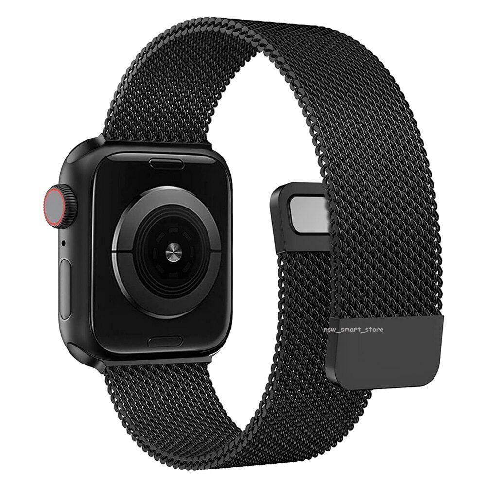 Magnetic Loop Strap iWatch Band + TPU Case For Apple Watch Series 8 7 6 5 4 SE 2