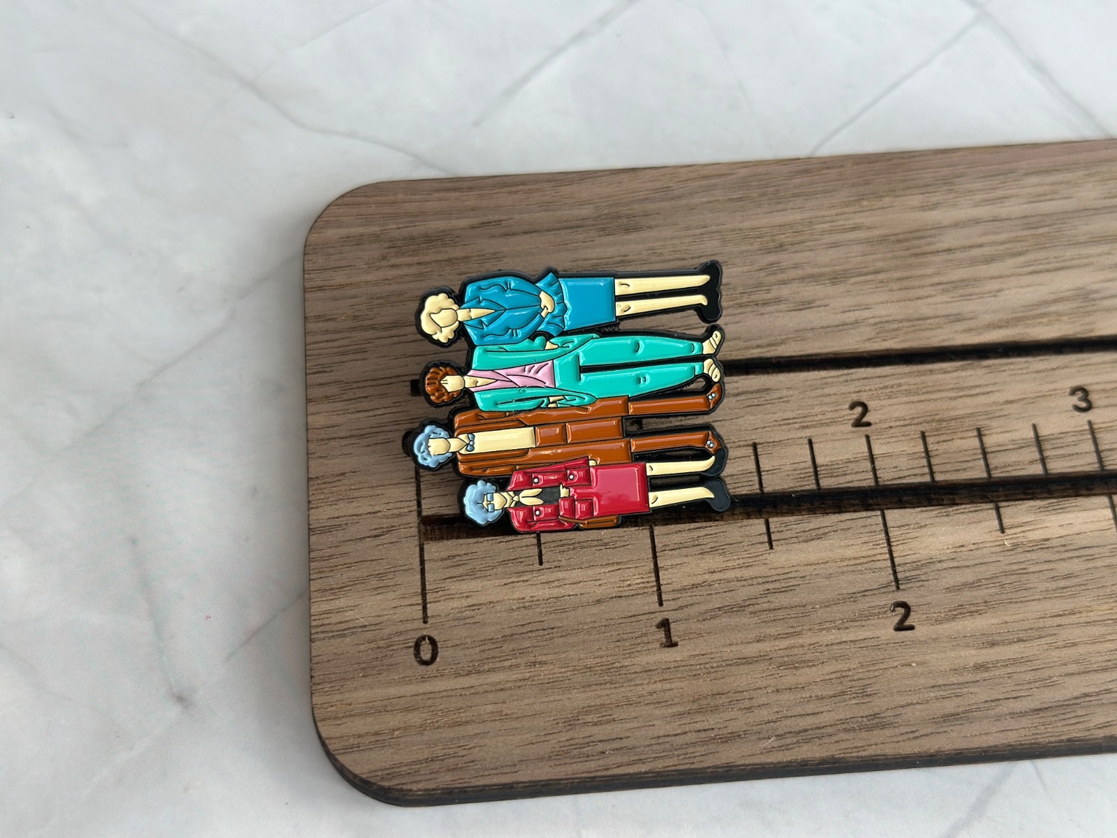 Golden Girls Outline Enamel Pin