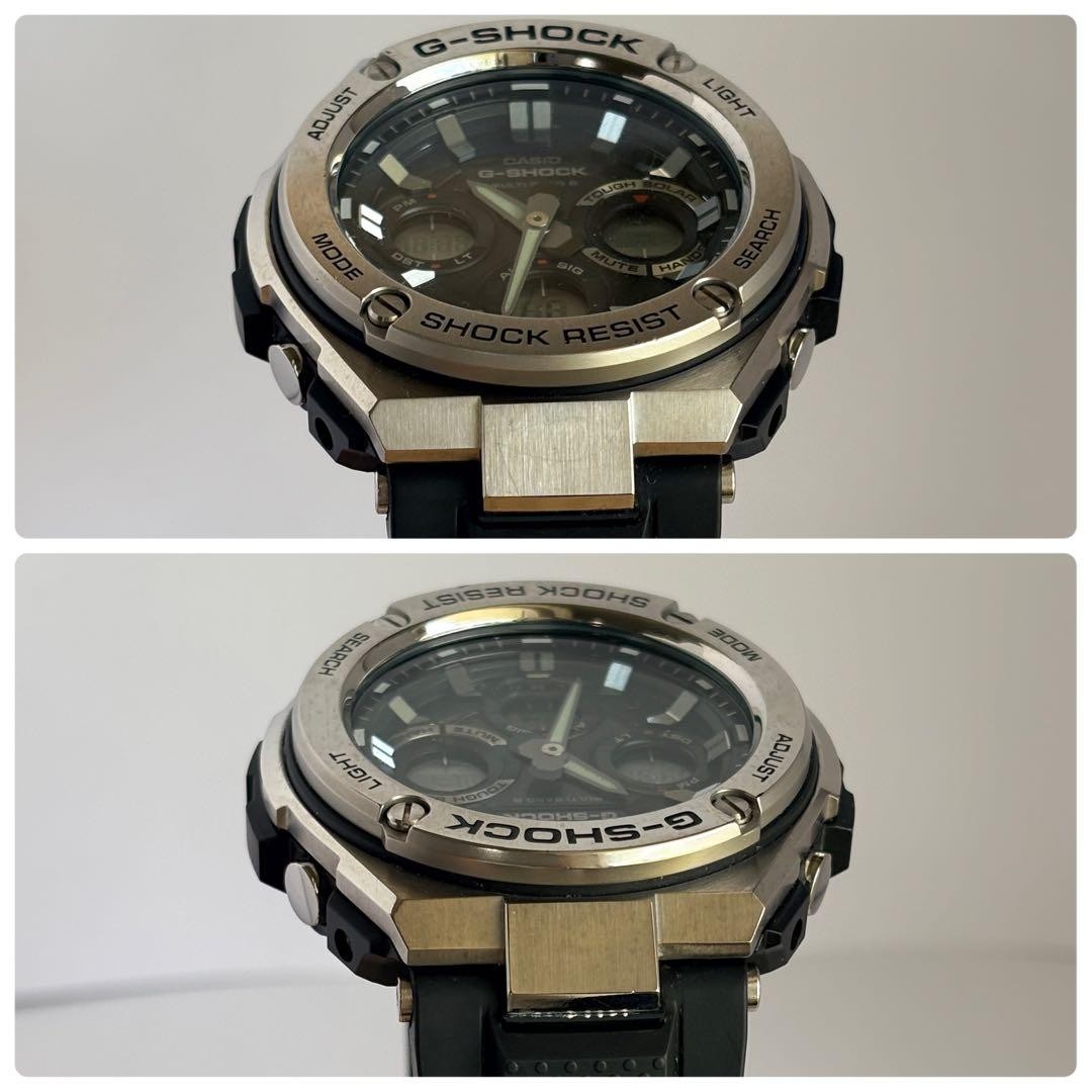 With Box and Manual G SHOCK GST W110 Radio Solar MULTIBAND6 Equipped