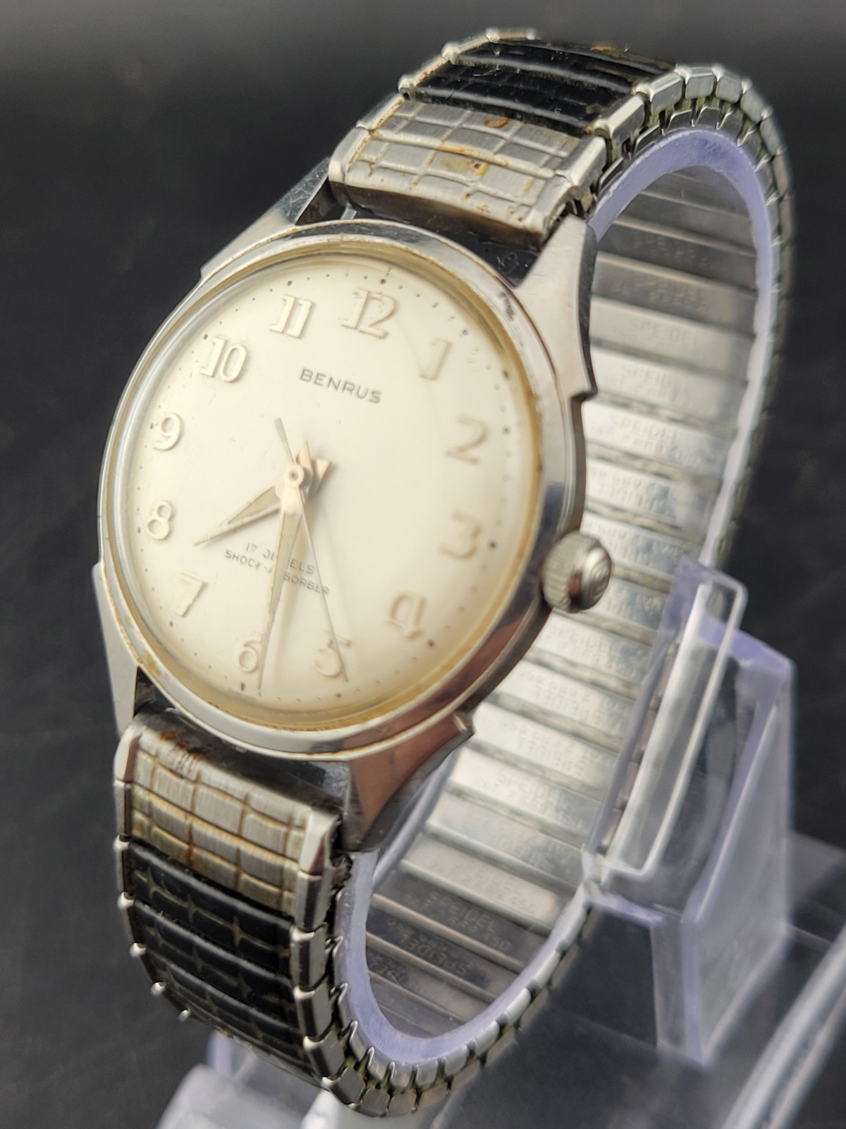 w/Running Video: Vintage 1960’s Benrus Series 3051 17 Jewel Manual Watch
