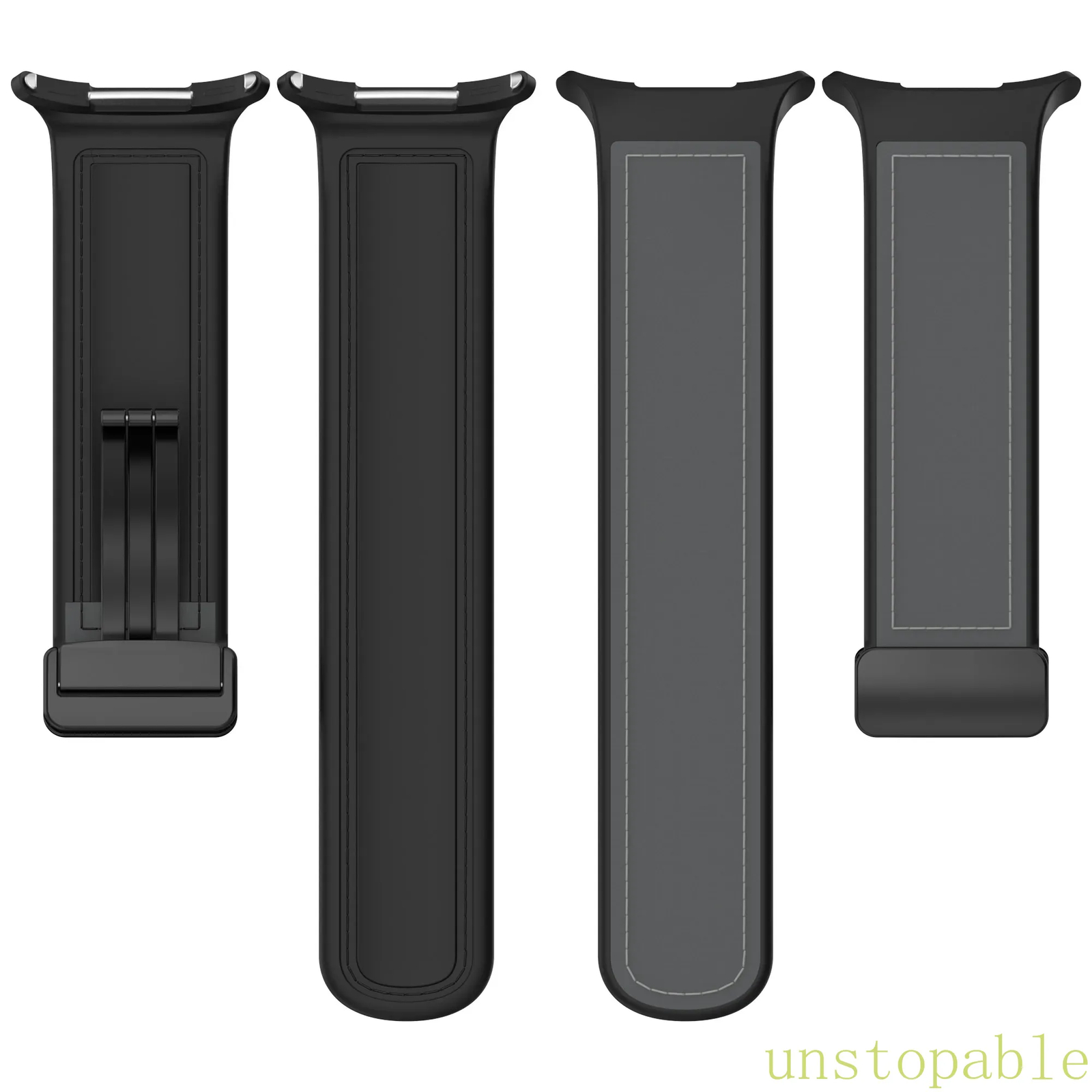 Soft Leather Silicone Strap Band Wristband For Samsung Galaxy Watch 7 Ultra 47mm