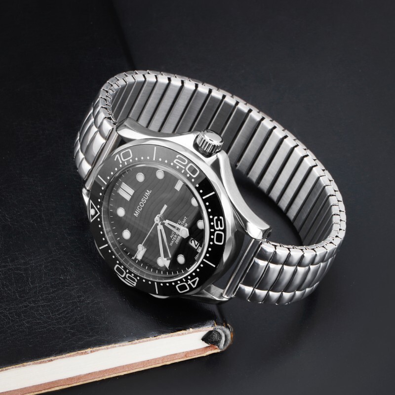 Quality Stainless Steel Spring Watch Band Metal Elastic Strap 12/14/16/18/20mm