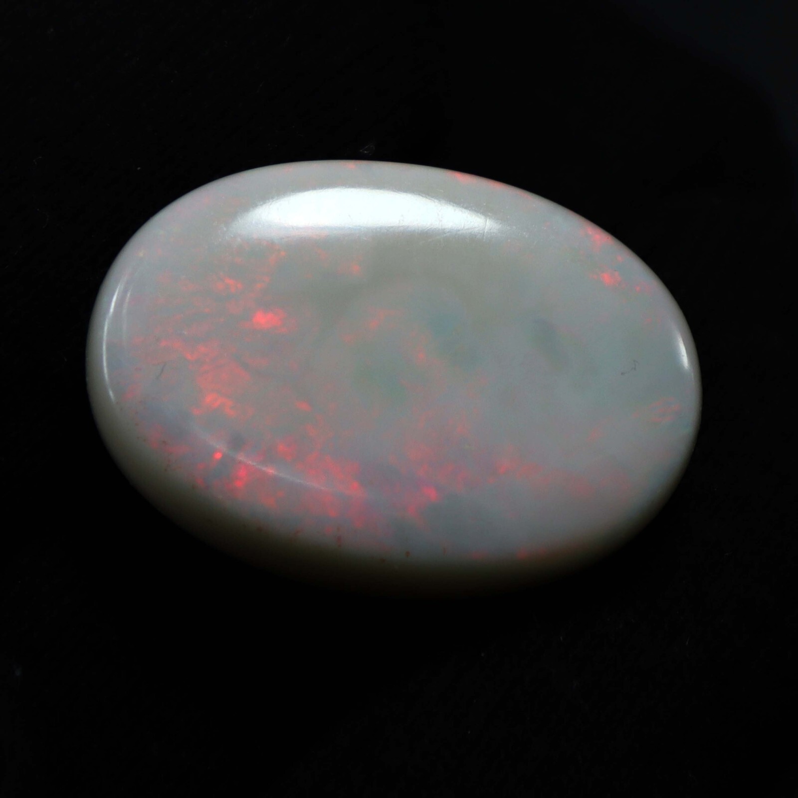 28.00 Carat Natural Australian Opal Smooth Cabochon Loose Gemstone 29X20X6MM