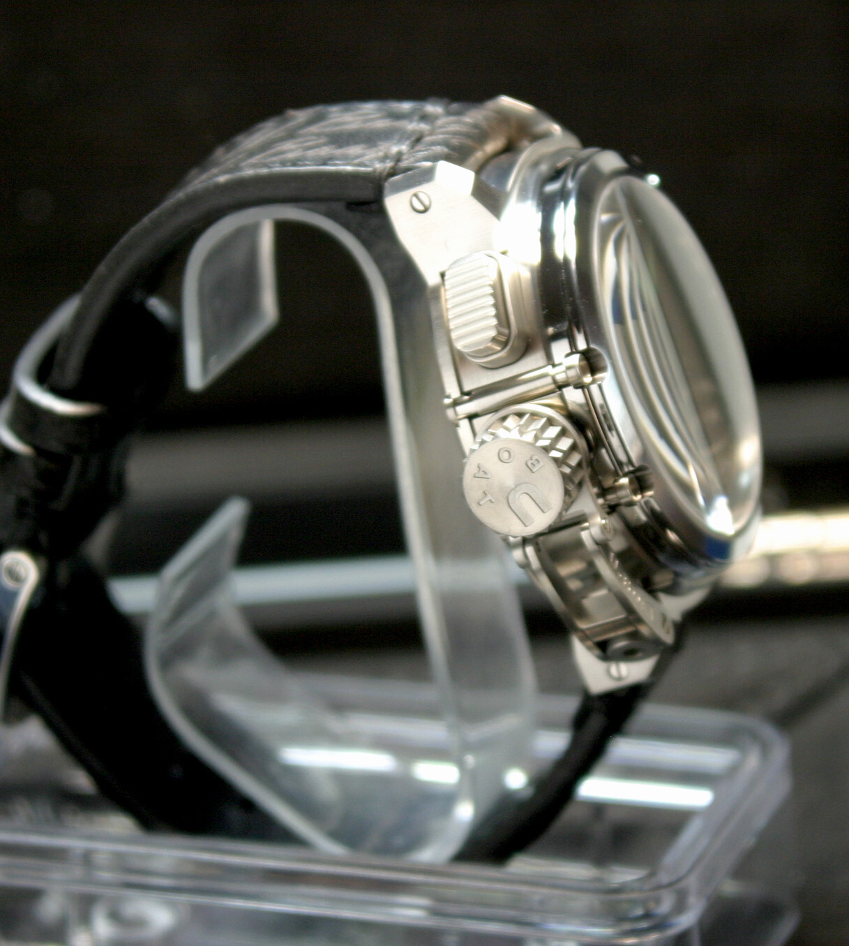 U-Boat 9605 Chimera 46mm SS Black Automatic 10ATM Unworn
