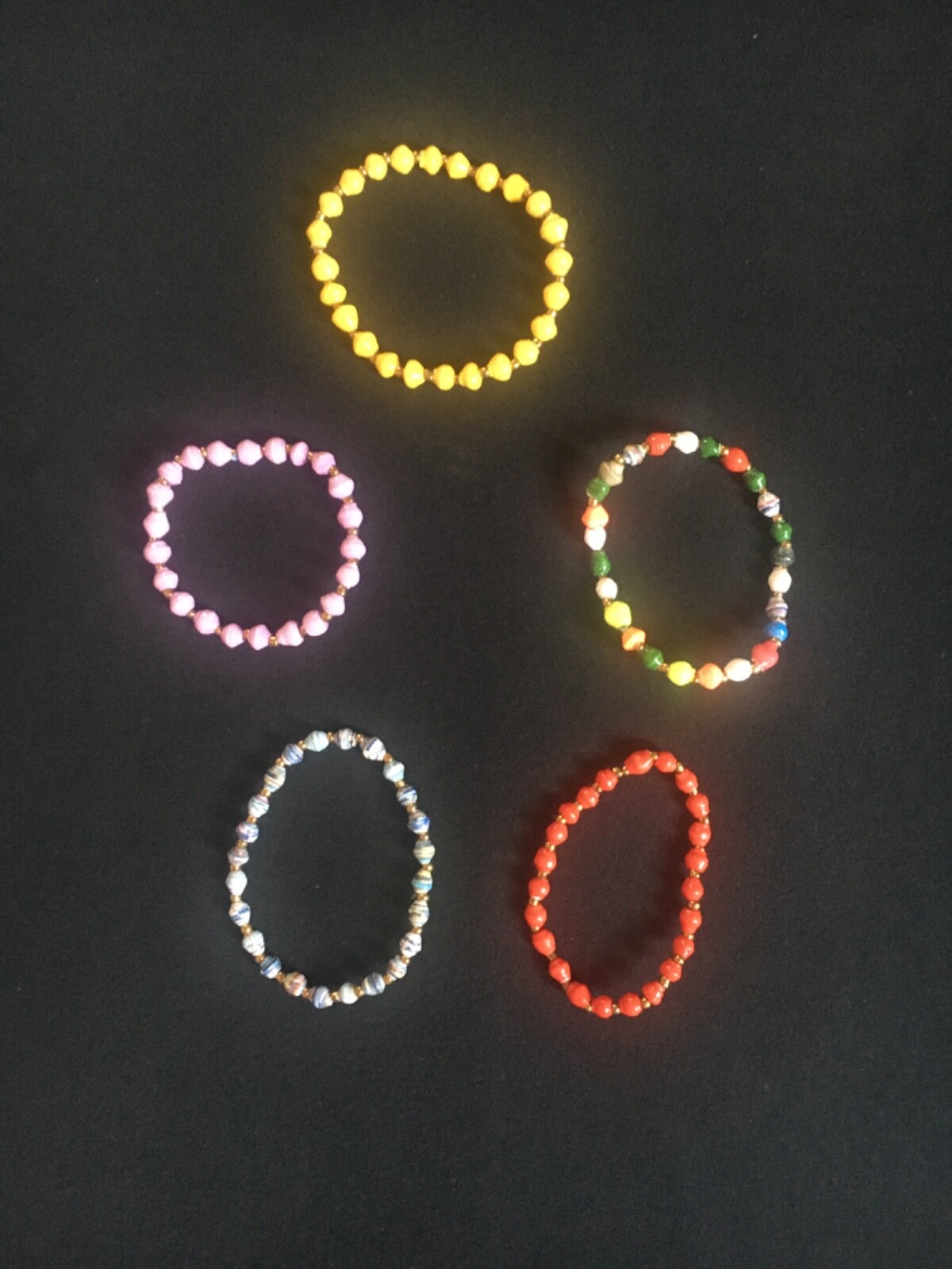 Authentic handmade Ugandan bracelets