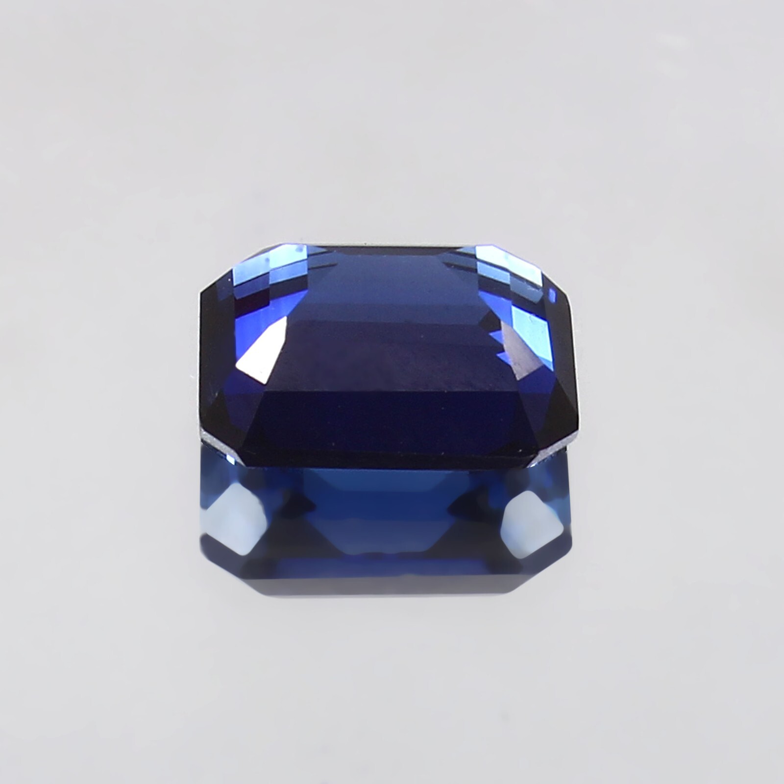 A++ Lab Grown Synthetic Blue Sapphire Octagon Cut Gemstone, 4×6-15x20mm,1pcs