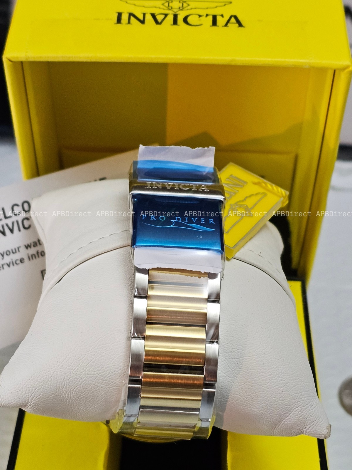 Invicta – Pro Diver – Very Thick Flame-Fusion Crystal Chronograph – mens watch