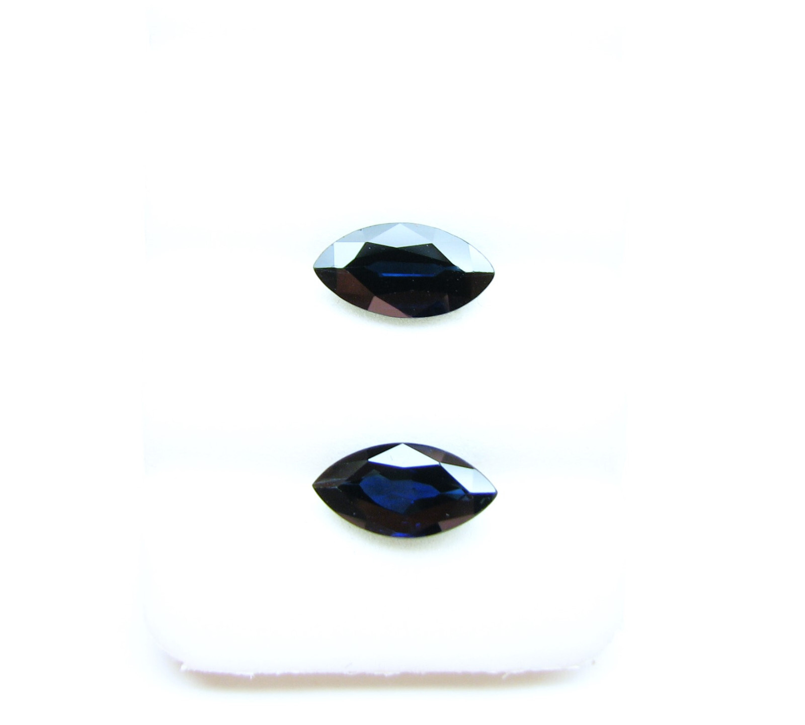 Natural Marquise Australian Blue Sapphires 5.17 CtsTol, 12×6.2 MM/ 12.2×6.2 MM