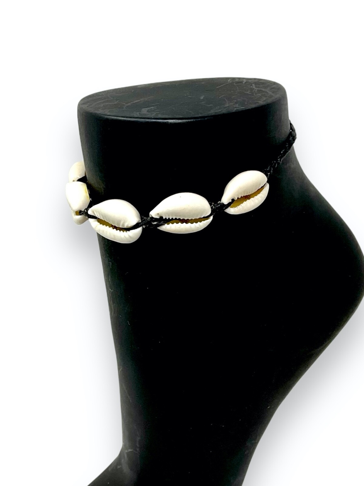 Adjustable Cowrie Shell Bracelet/Anklet – Versatile Handmade Seashell Jewelry