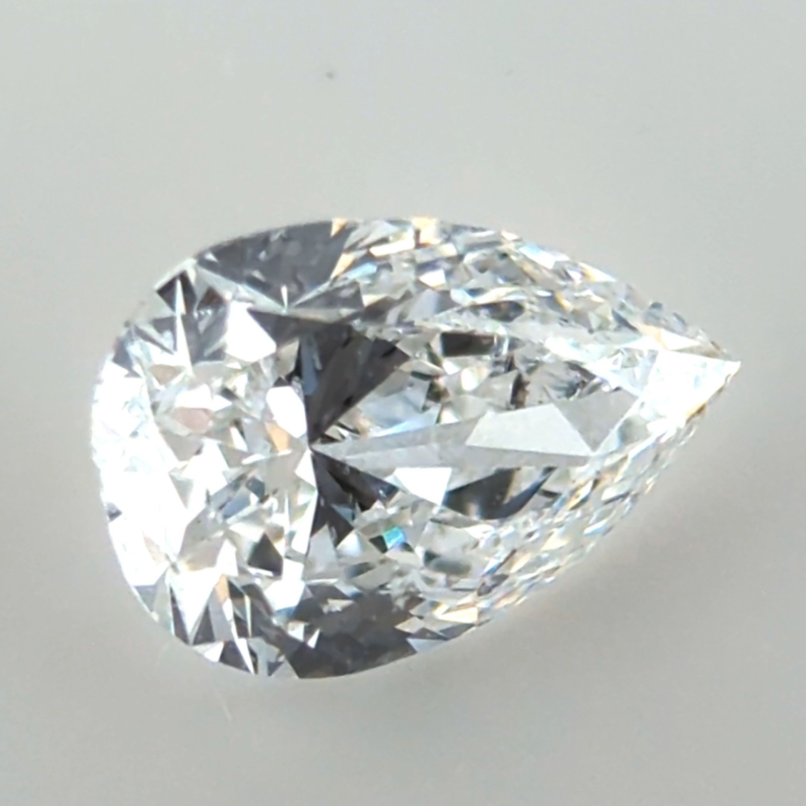 Natural Mined Diamond 1.50 Carat Cert. GIA Pear Cut Loose D color SI2 clarity