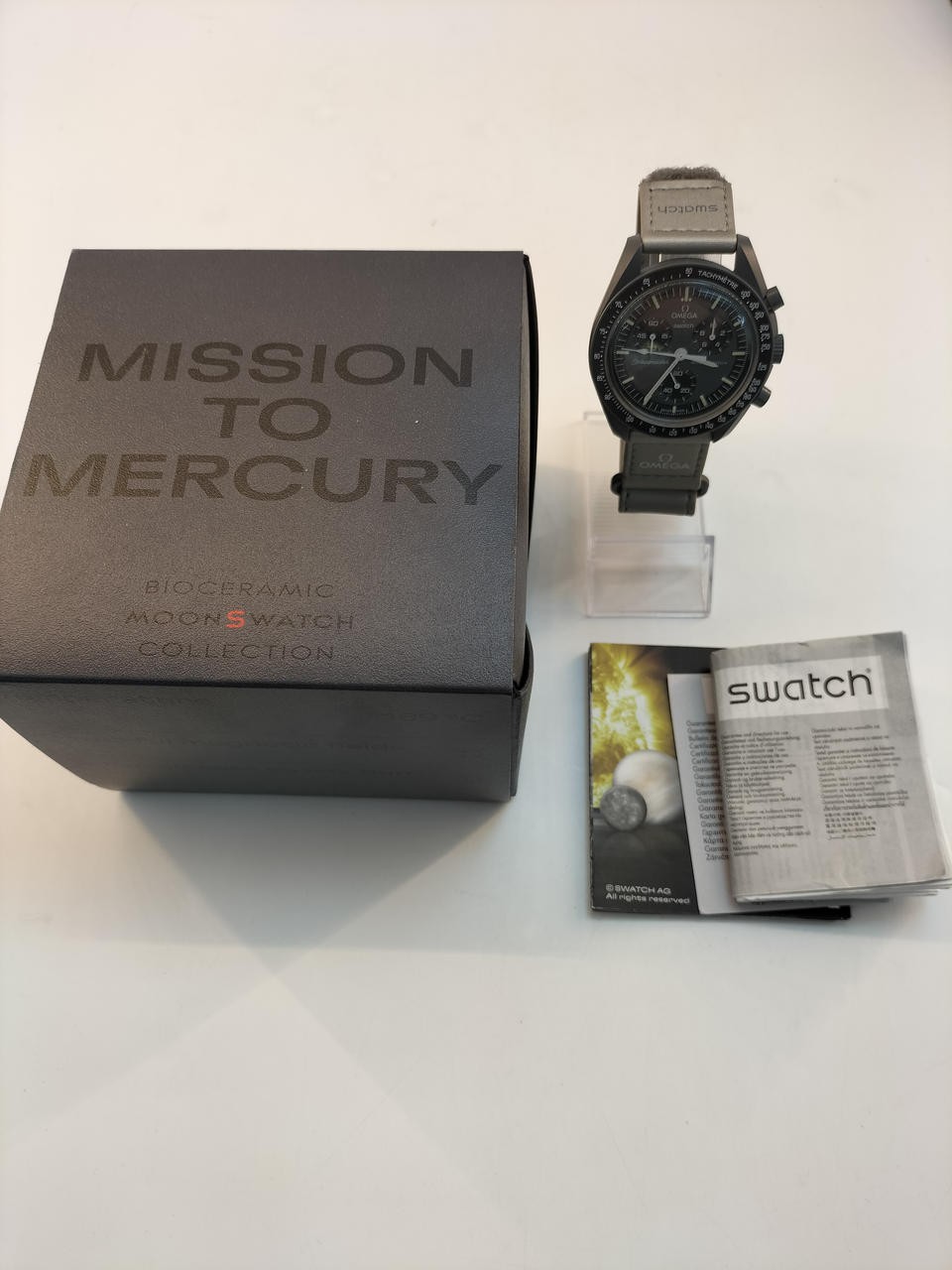 Omega x Swatch MoonSwatch Mission to Mercury SO33A100 Quartz w/ Box