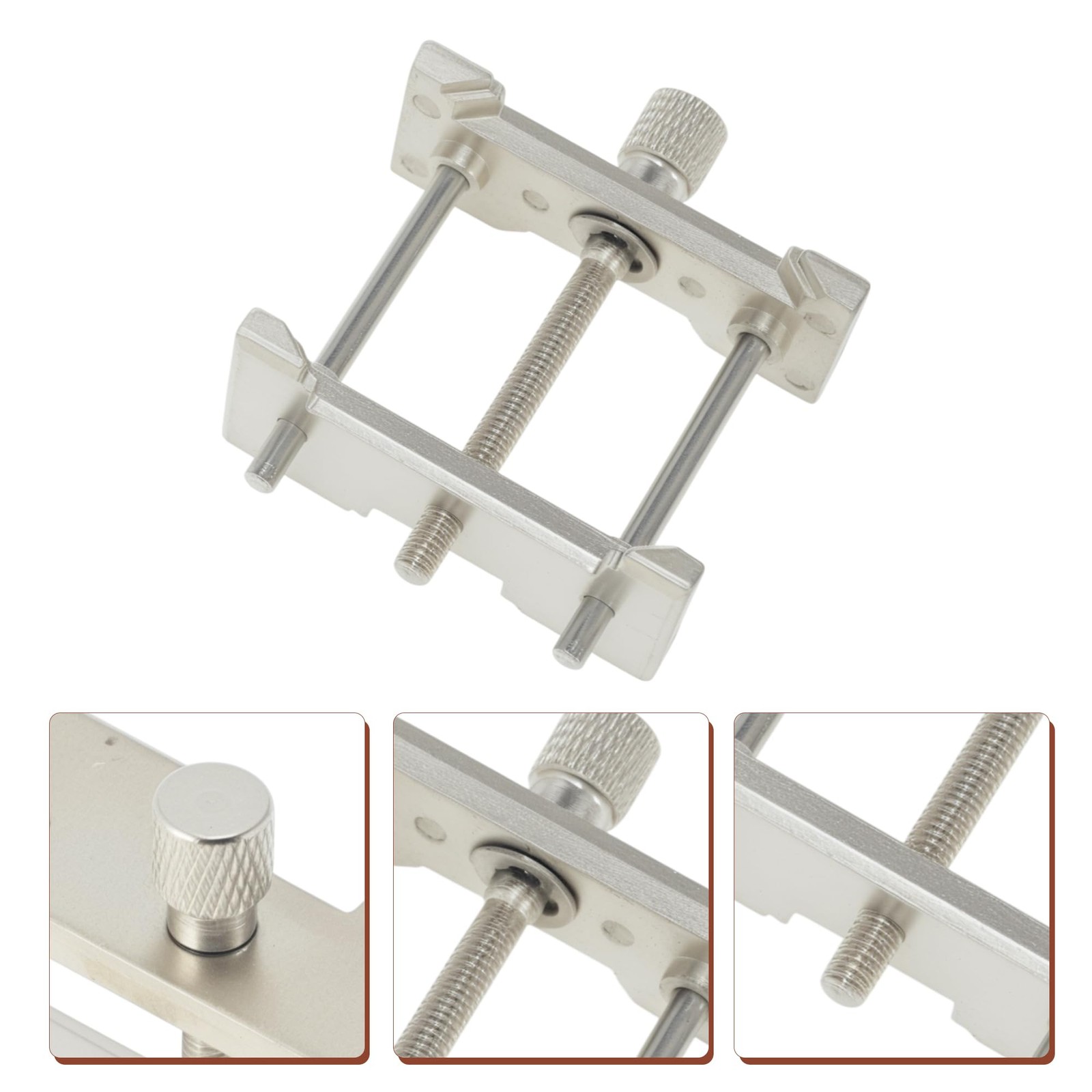 3pcs Watch Movement Holder Metal Reversible Movement Holder Watchmaker Repair…