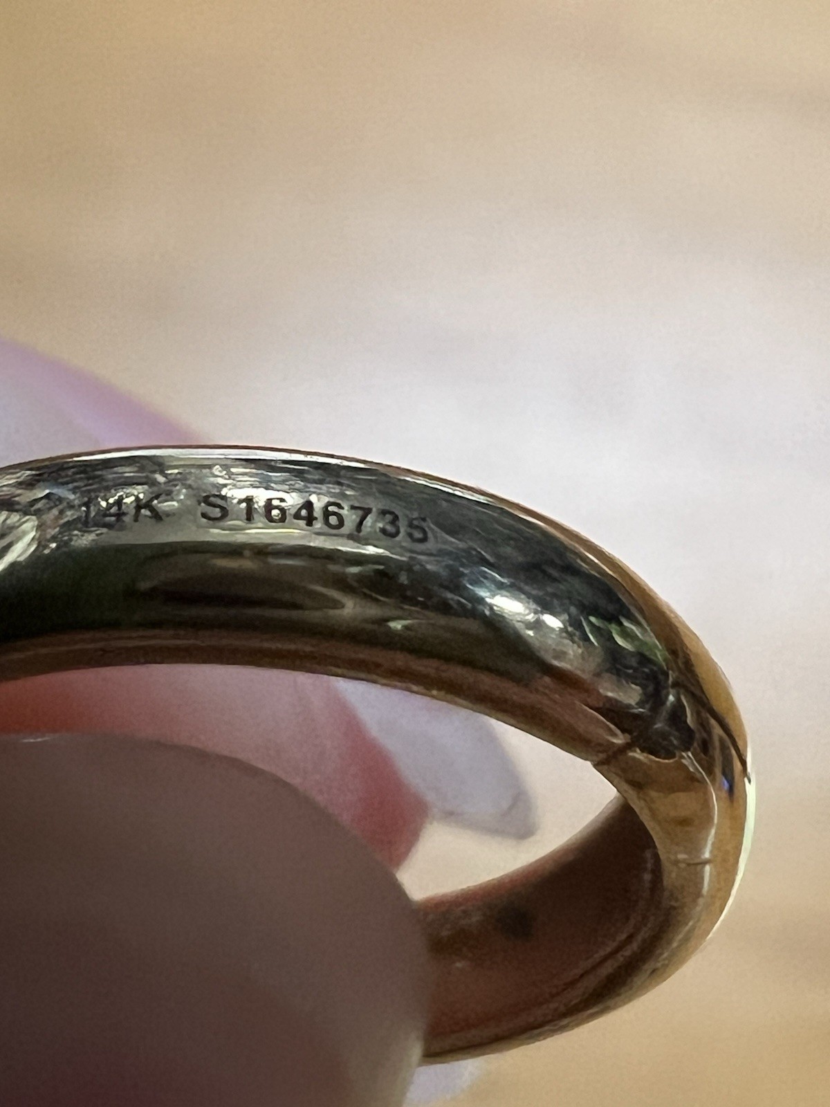 Gabriel And Co 14k Yellow Gold Smooth Huggie Hoop Earrings Si646735