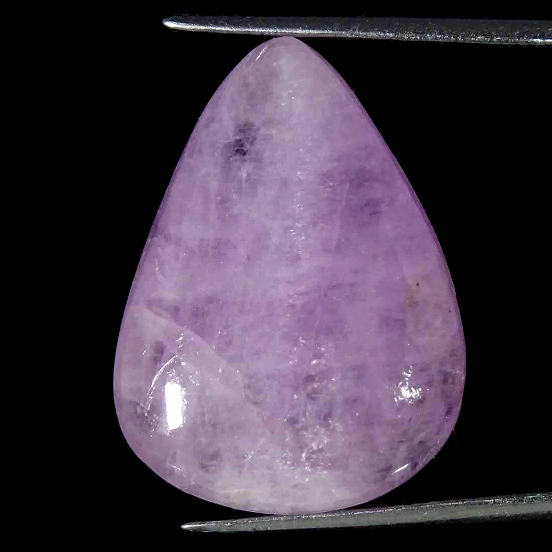 20.50Cts Natural Kunzite Pear Cabochon Loose Gemstone 17x23x6mm