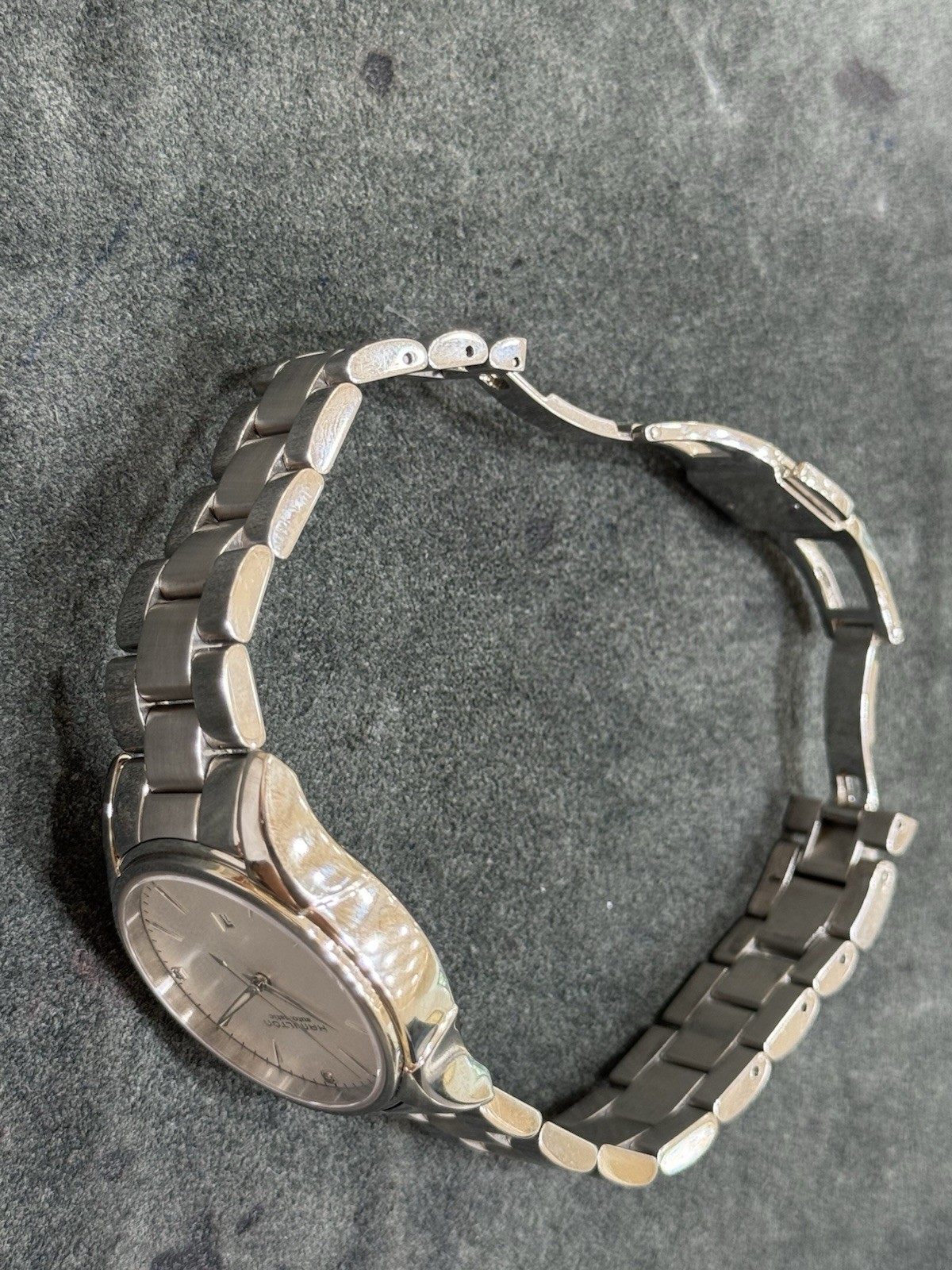 Hamilton Jazzmaster Diamonds Watch Automatic Lady 34mm Swiss Made H323150