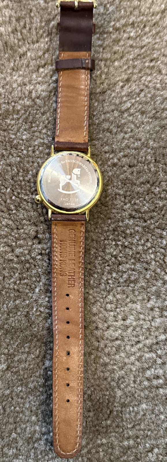 FAO Schwarz 1116 Watch Leather Band