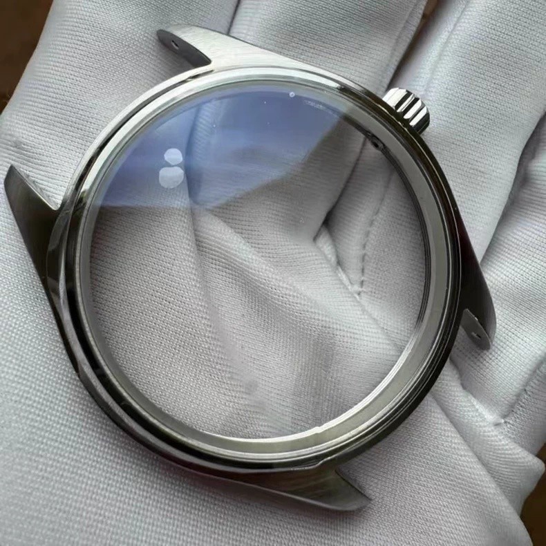 DIY 40mm Case + Leather Strap For Watch ETA 2824 Movement aftermarket