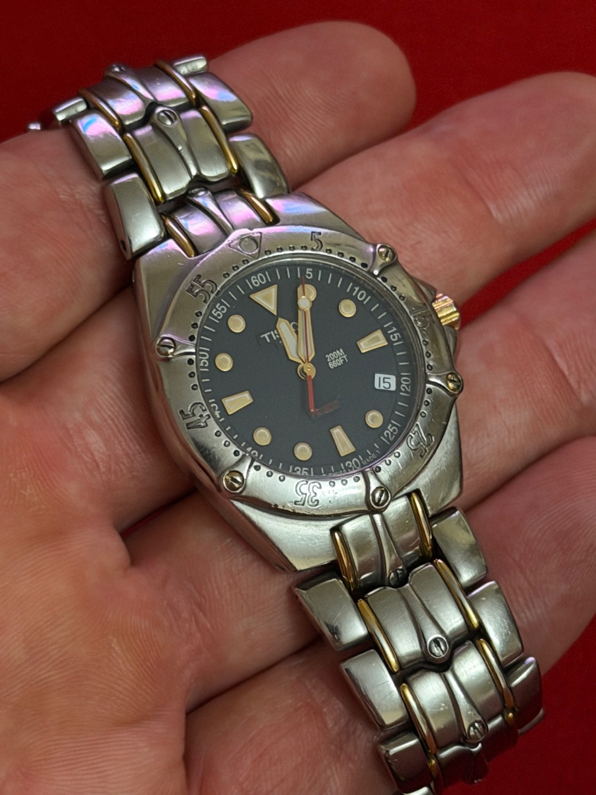 Vintage Tissot PR 200 Diver Men’s Watch P153/253 Swiss Made