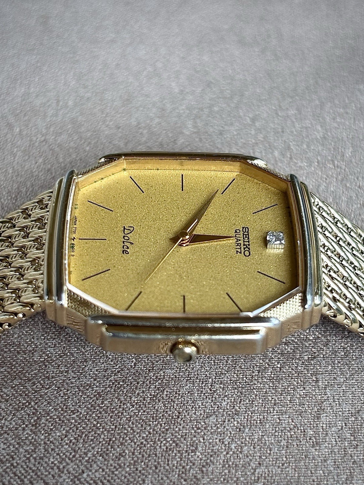 Vintage Seiko Dolce | Gold Dial Quartz | Men’s Dress Watch