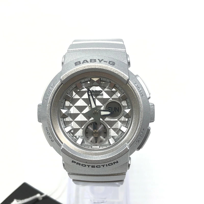 Used Condition Ladies BABY G Wristwatch BGA 195 8ADR Analog Digital Quartz Wrist