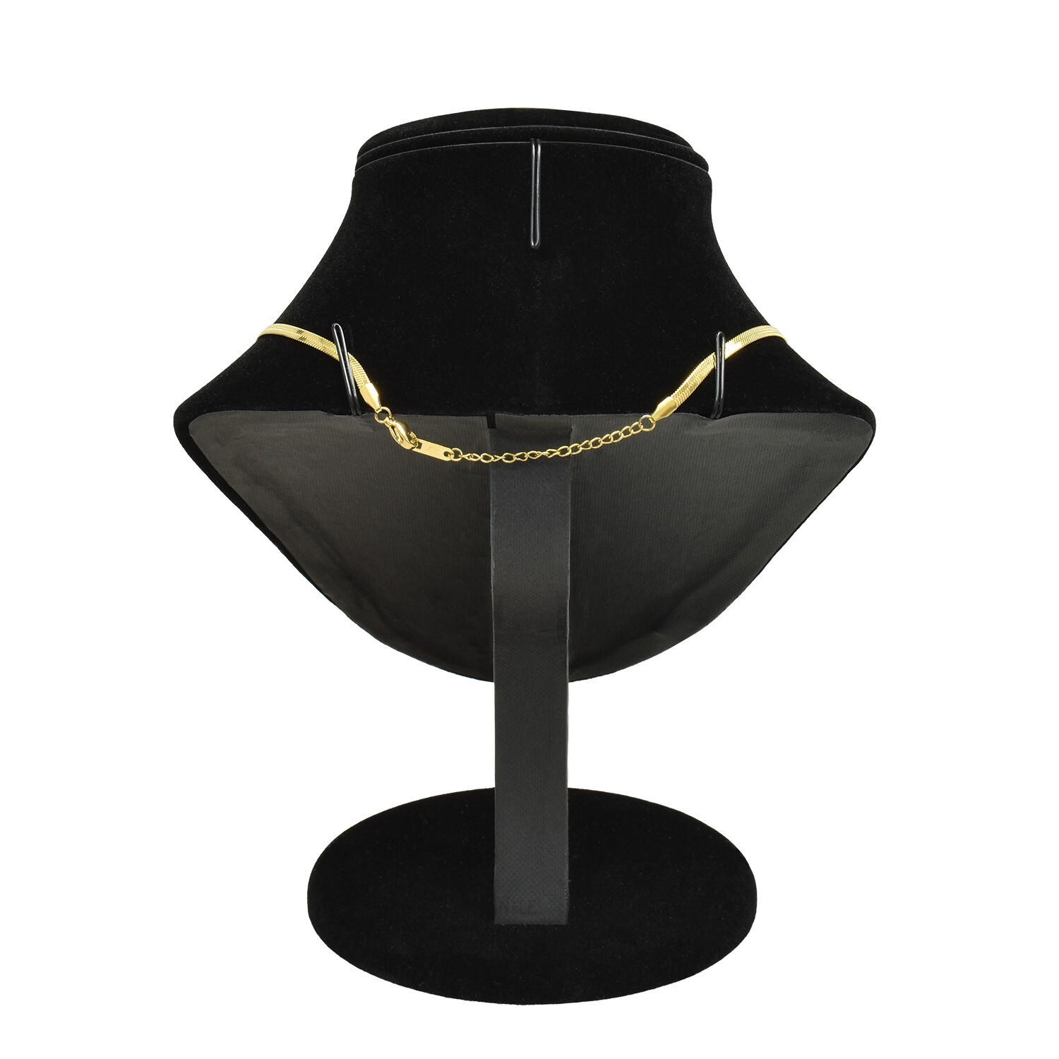 neuxi Jewelry Display Necklace Chain Jewelry Bust Display ,8.25 in Height, Black