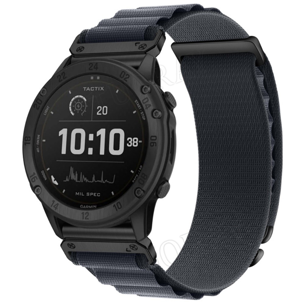 20 22 26mm Nylon Band Strap For Garmin Fenix 8 7X 6X Pro 7 7S 6 6S 5X 5 5S Plus