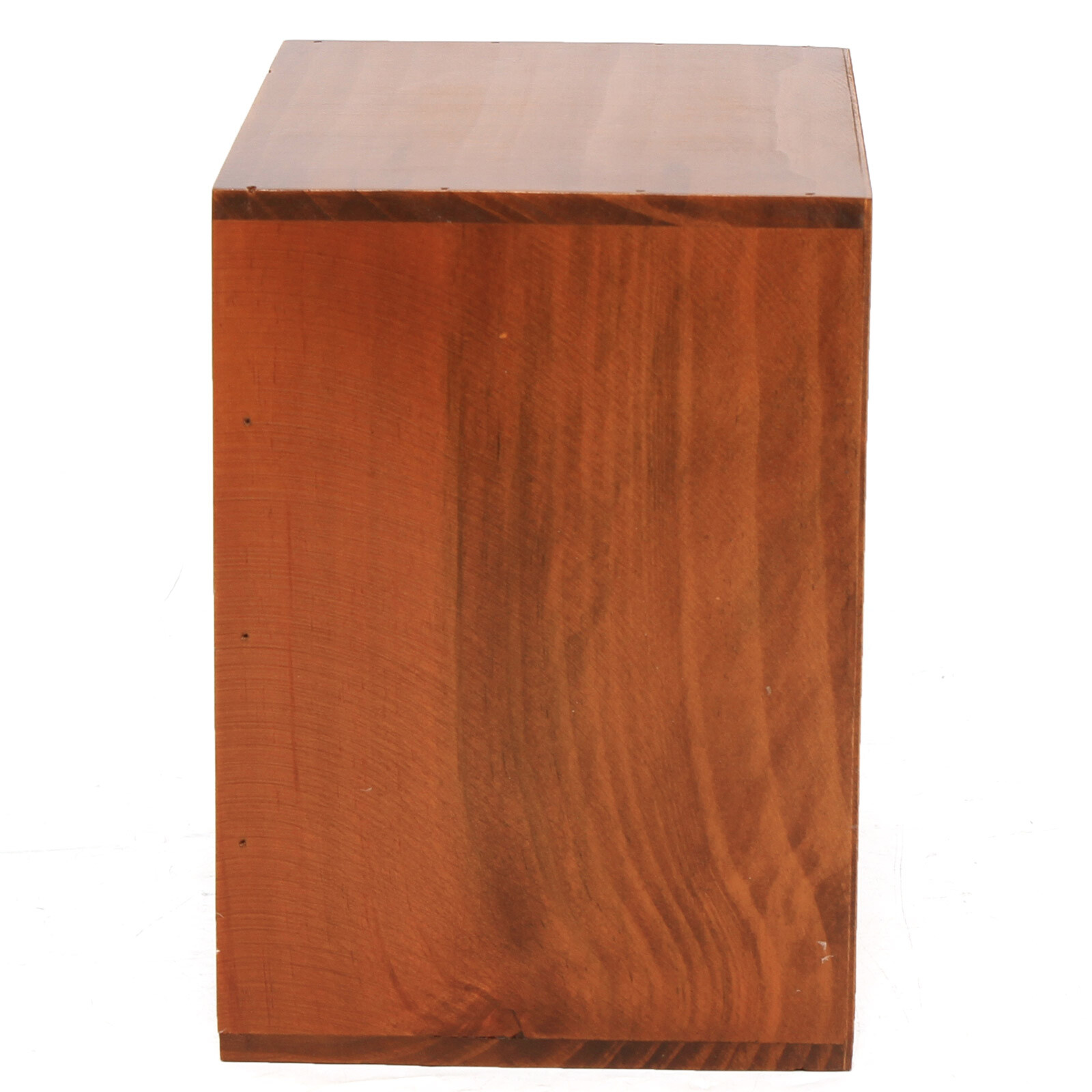 Wooden Display Riser Storage Box 24.5 × 17.5 × 24 cm Remote & Jewelry Organizer