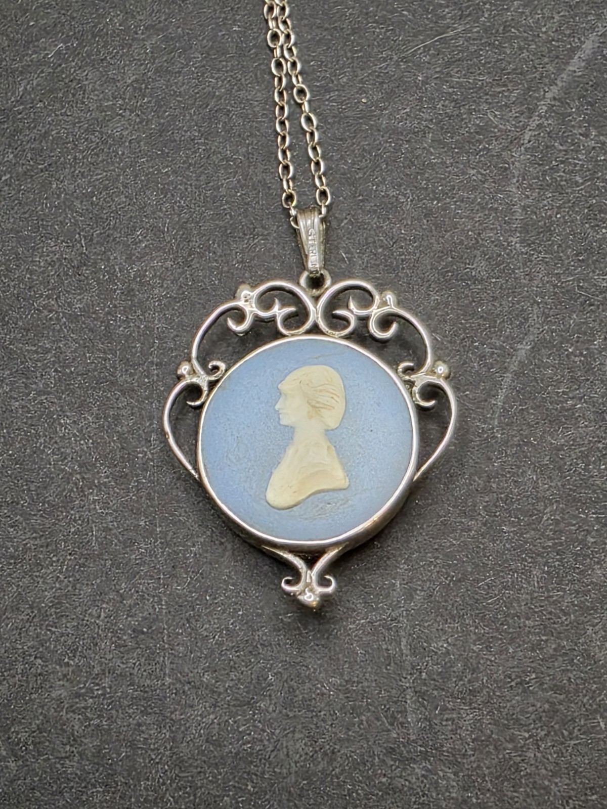 Wedgwood The Royal Wedding 1981 Prince Charles & Lady Diana Double-Sided Pendant