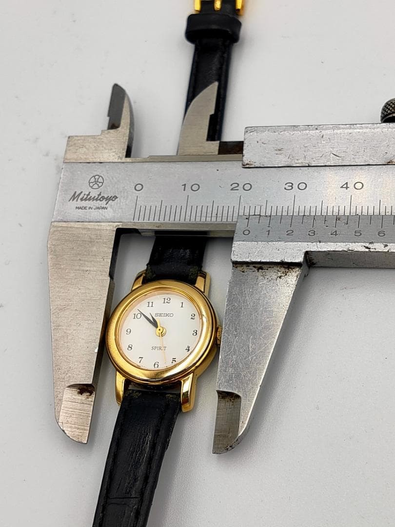 JUNK FOR PARTS Seiko Spirit 4N21-0890 Ladies Gold-Tone Quar Dead battery | Japan