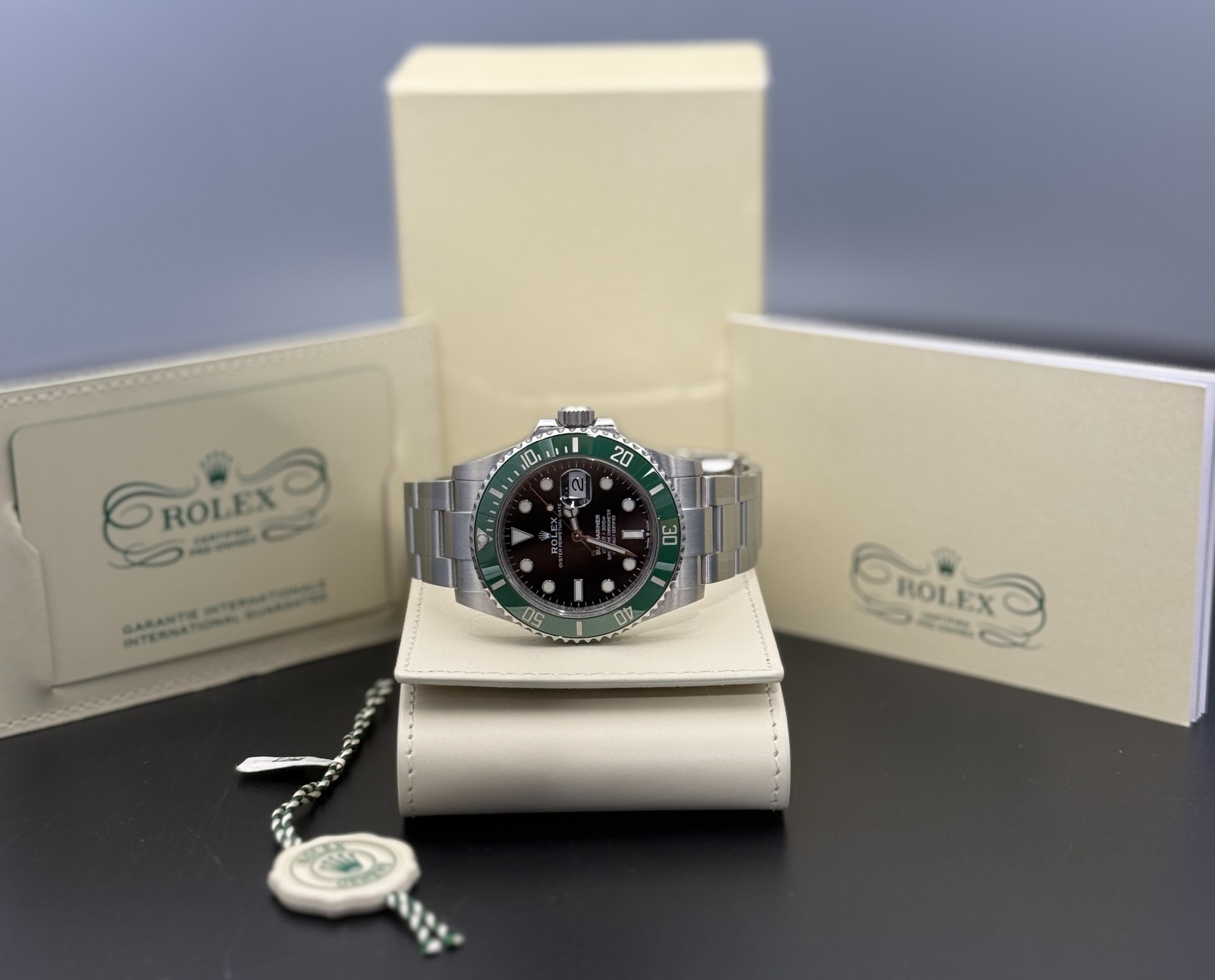 Rolex CPO Submariner “Starbucks” 126610LV Black Dial 41MM Men’s Watch