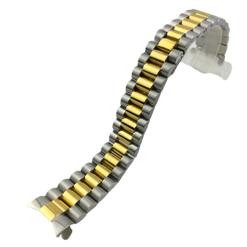 Premium Rugged Stainless Steel Watch Strap Band Fit Rolex Datejust 13/17/20/21mm