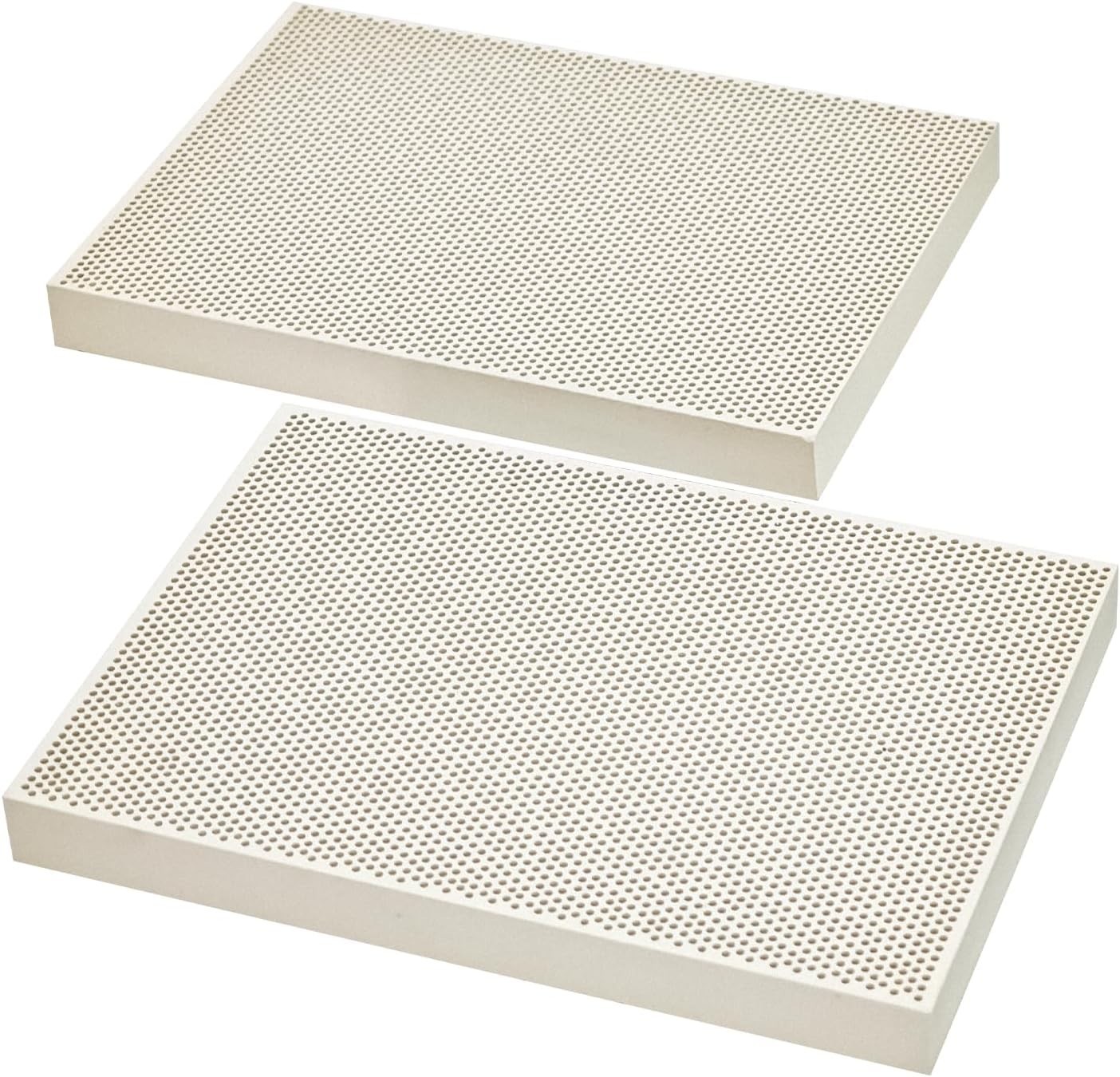 2PCS Honeycomb Ceramic Soldering Boards Fireproof Jewelry Welding Blocks New USA