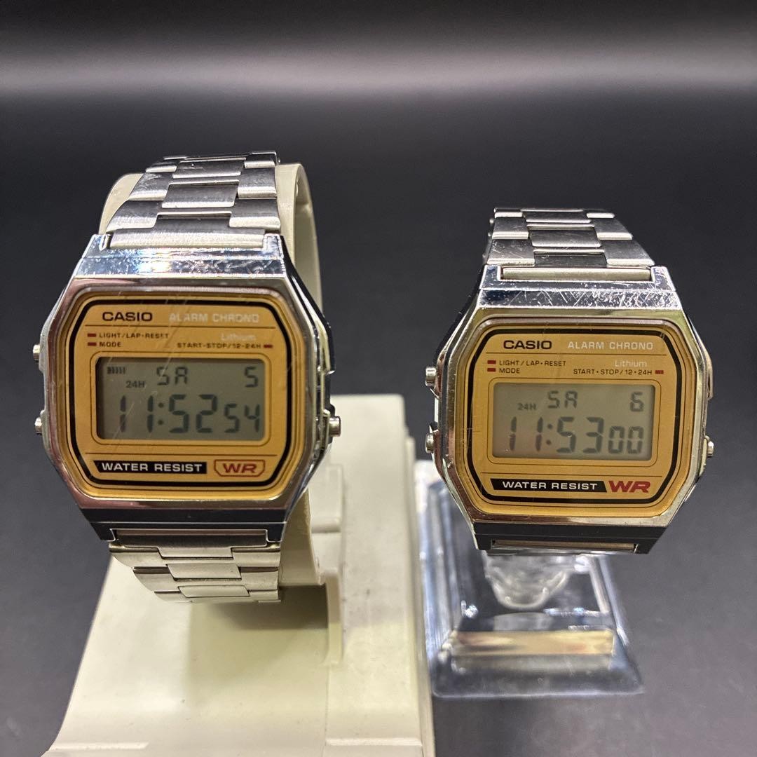 Buy It Now: CASIO Digital Watch A158WE (Set of 2)