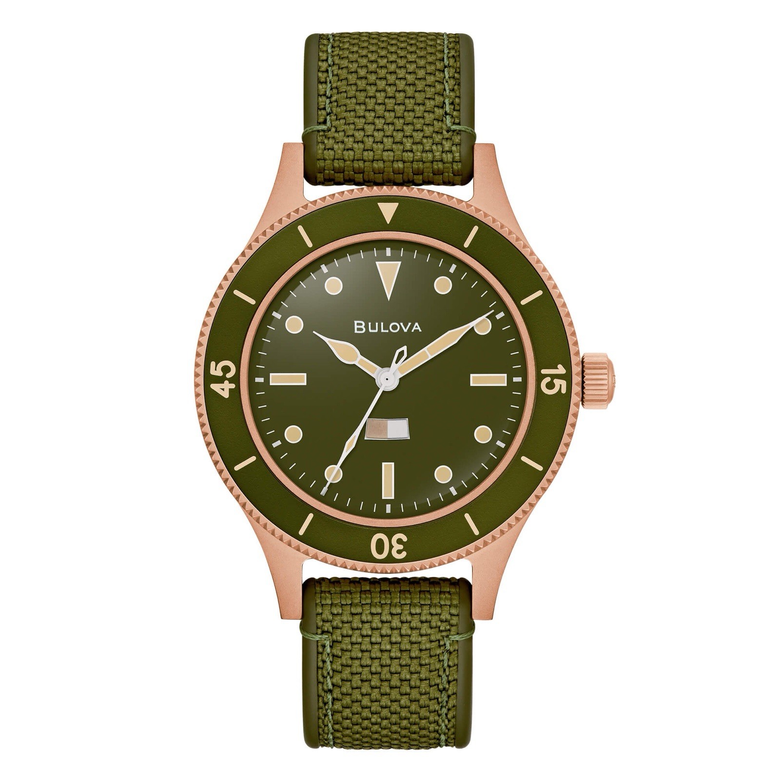 Bulova – 98A324 – Bronze Mil-Ships – 150th Anniversary – Limited Edition