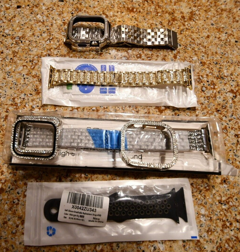 Multiple watch bands – set of 4