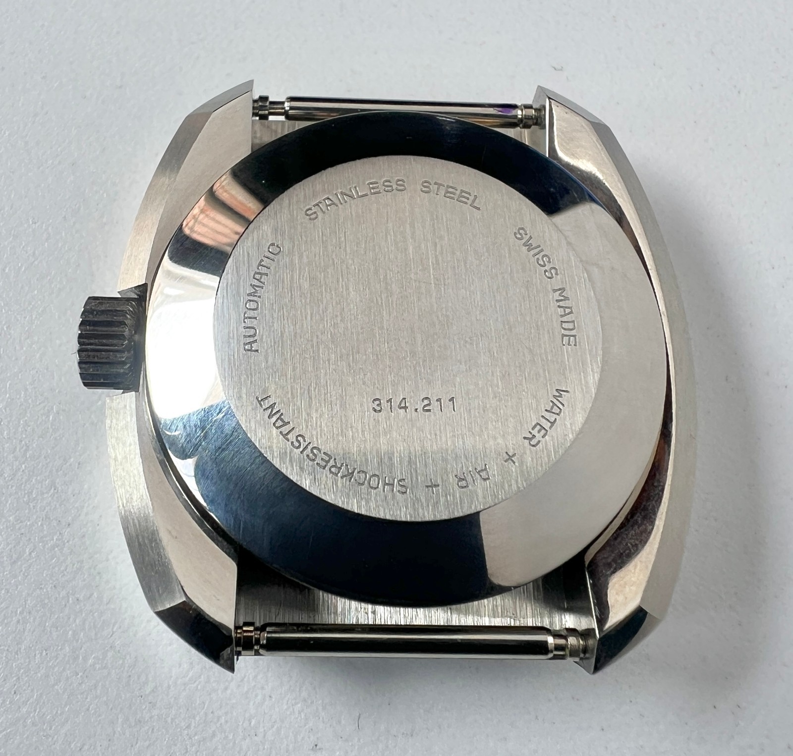 Glycine High Frecuency Automatic Watch Vintage Men Spectrum Repair The Crown