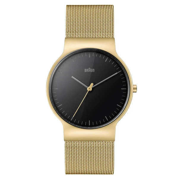 Braun Classic Slim Black and Gold Men’s Watch BN0211BKGDMHG